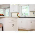 Hochglanzhängender montierter weißer Küchenschränke Set Set